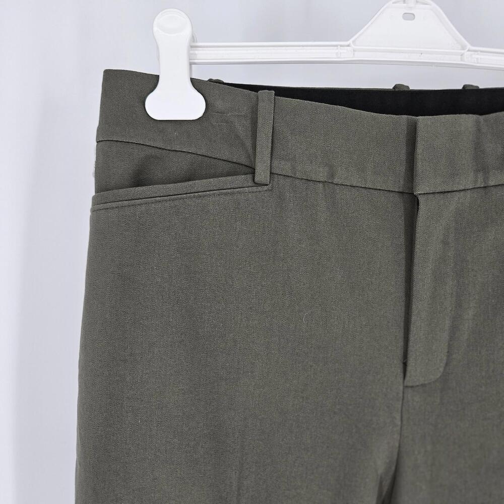 AVA & VIV Olive Straight Leg High Waist Pants Elastic Waist Womens Size 16W NEW - Picture 4 of 9